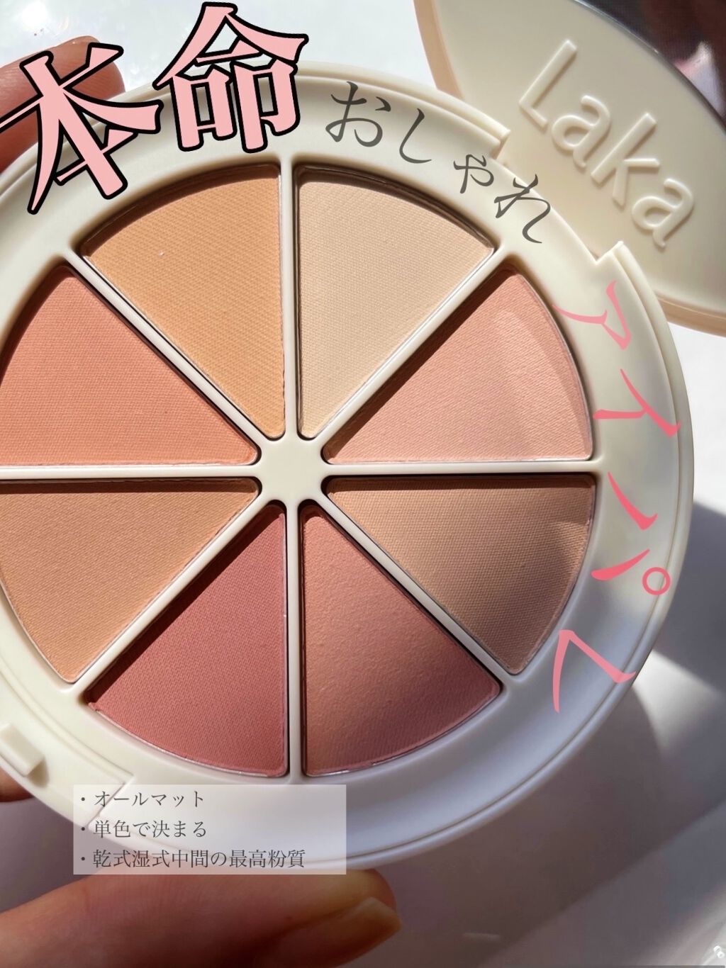 New Level Eyeshadow Palette/Laka/アイシャドウパレットを使ったクチコミ（1枚目）