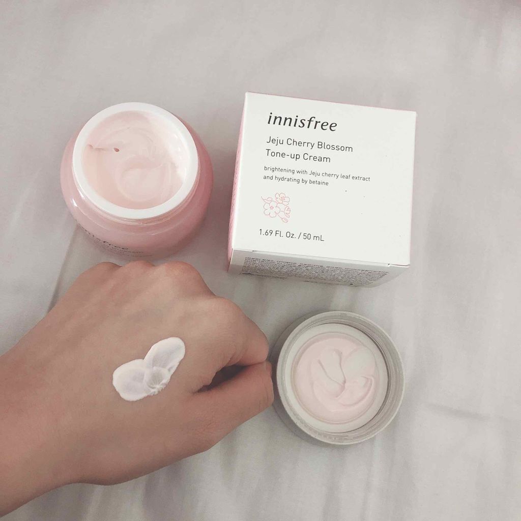 チェリーブロッサム ジェリークリーム N/innisfree/フェイスクリームを使ったクチコミ(2枚目)