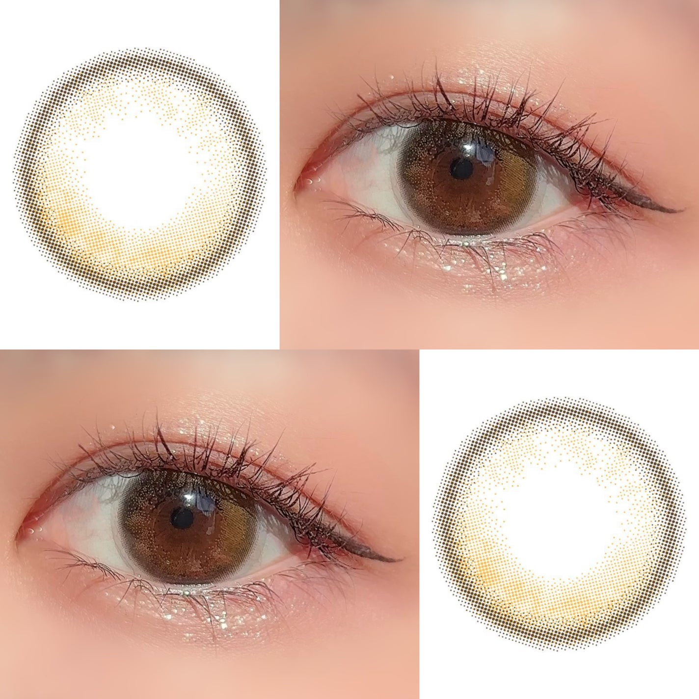 Chu's me 1day/Chu's me/ワンデー(1DAY)カラコンを使ったクチコミ(2枚目)