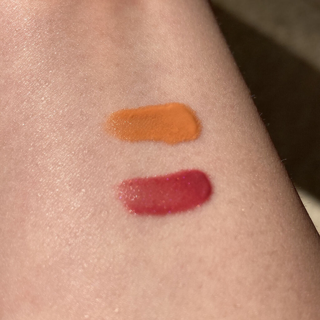 カラーリキッド 02ベリー/CandyDoll/リキッドチークを使ったクチコミ（1枚目）