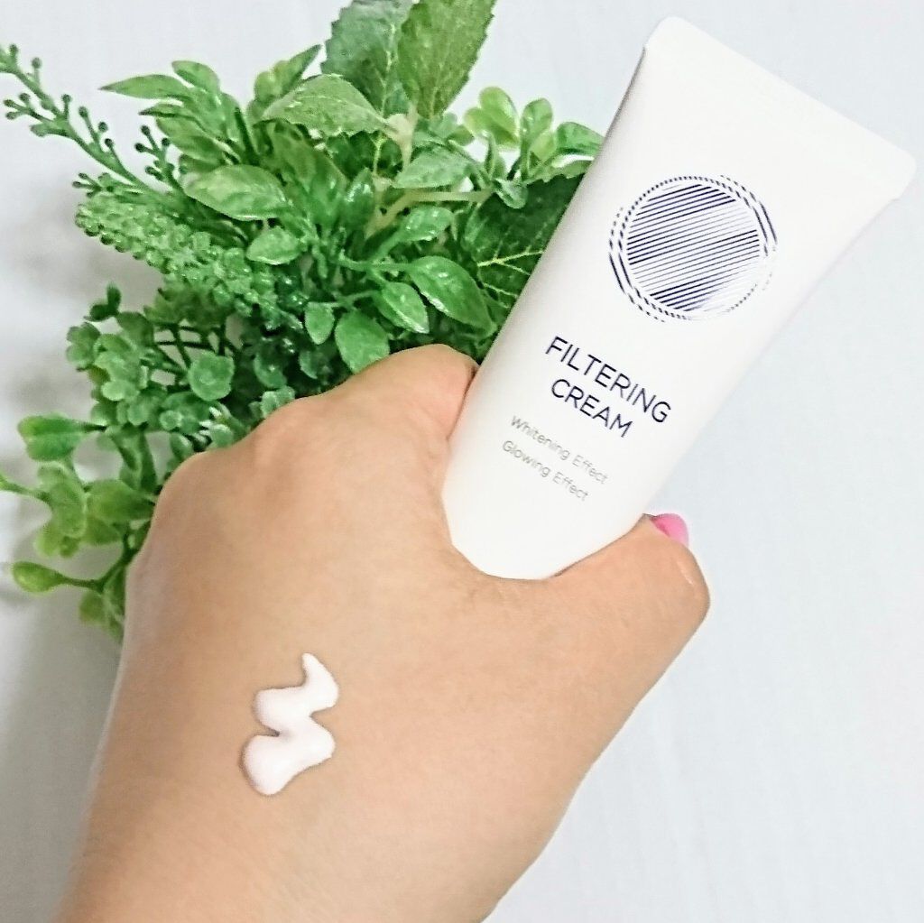 フィルタリングクリーム/DEWYCEL/日焼け止めクリームを使ったクチコミ（2枚目）