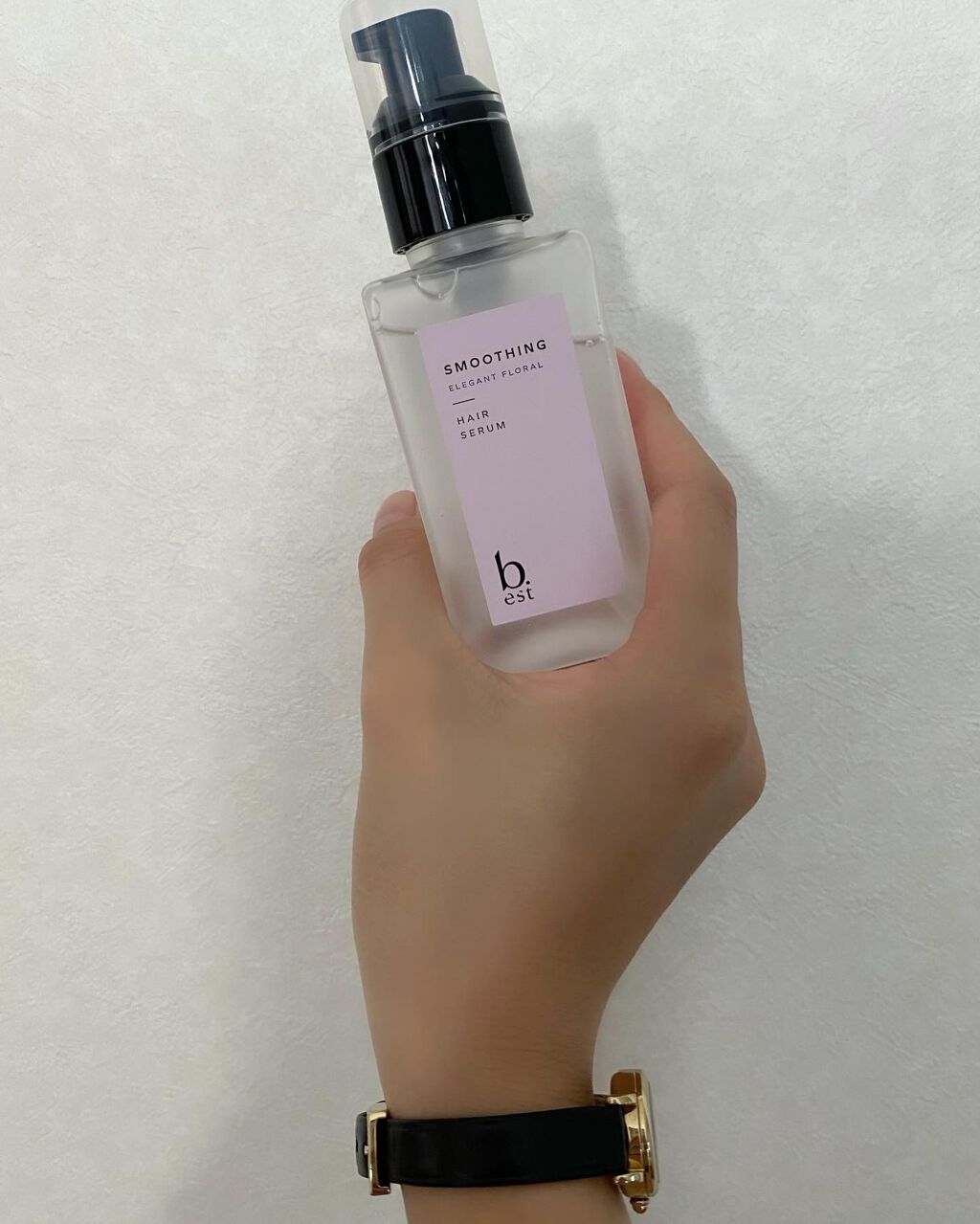 ヘア セラム スムージング エレガントフローラルの香り/b.ris/ヘアオイルを使ったクチコミ（1枚目）