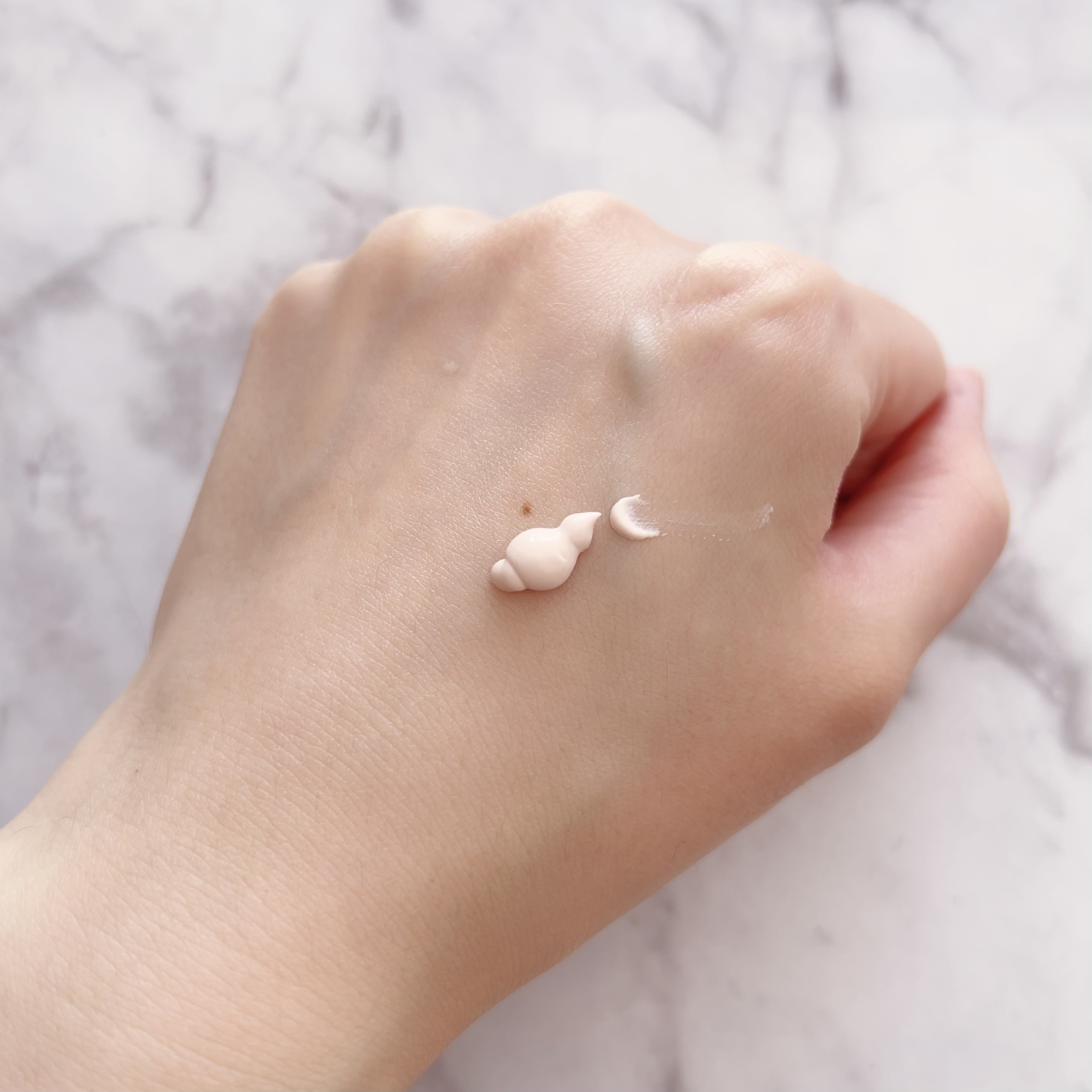 WHITE PEARLSATION  IDEAL ACTRESS BACKSTAGE CREAM/KLAVUU/化粧下地を使ったクチコミ（3枚目）