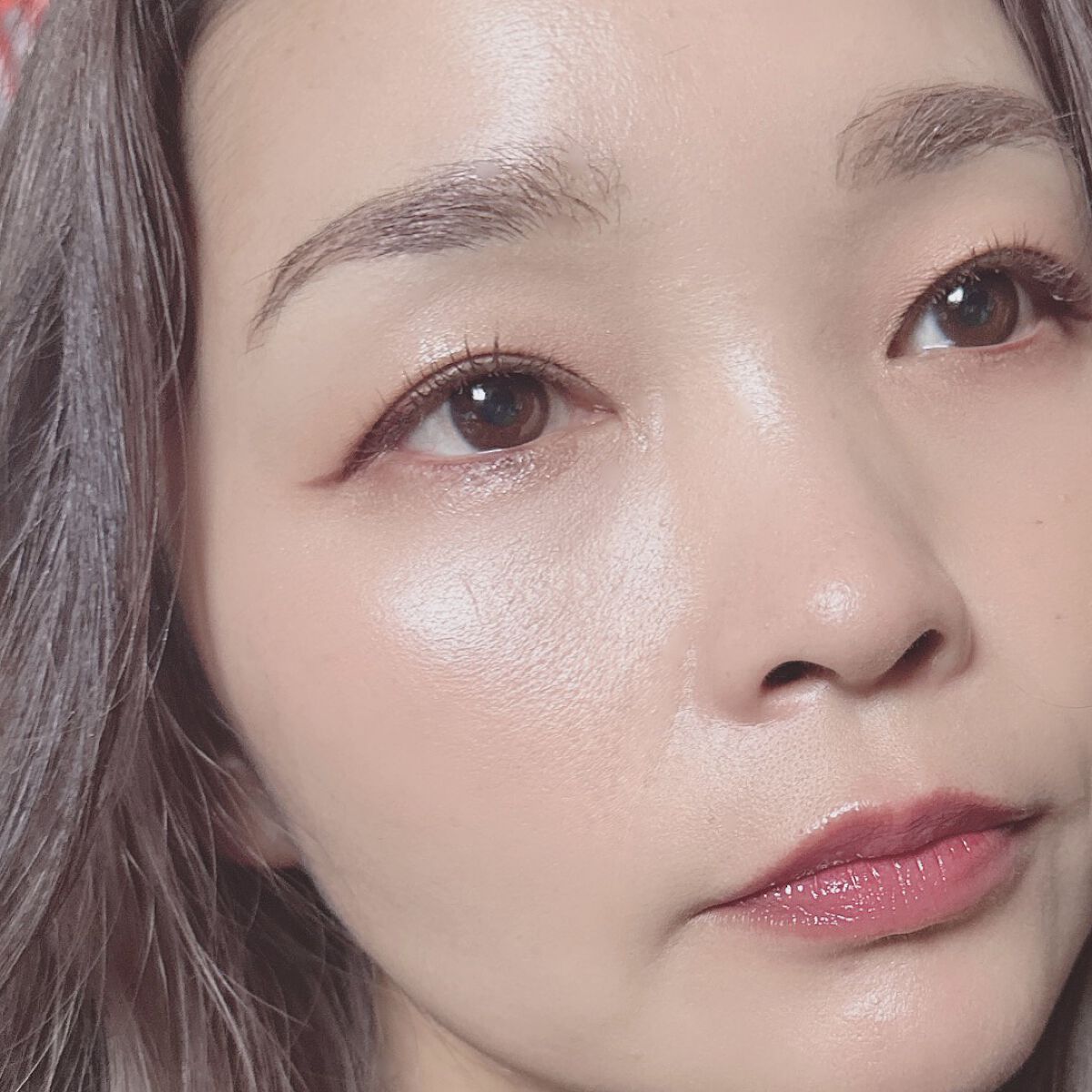 シングルカラーチーク 01ヌードコーラル/aZTK/パウダーチークを使ったクチコミ（2枚目）