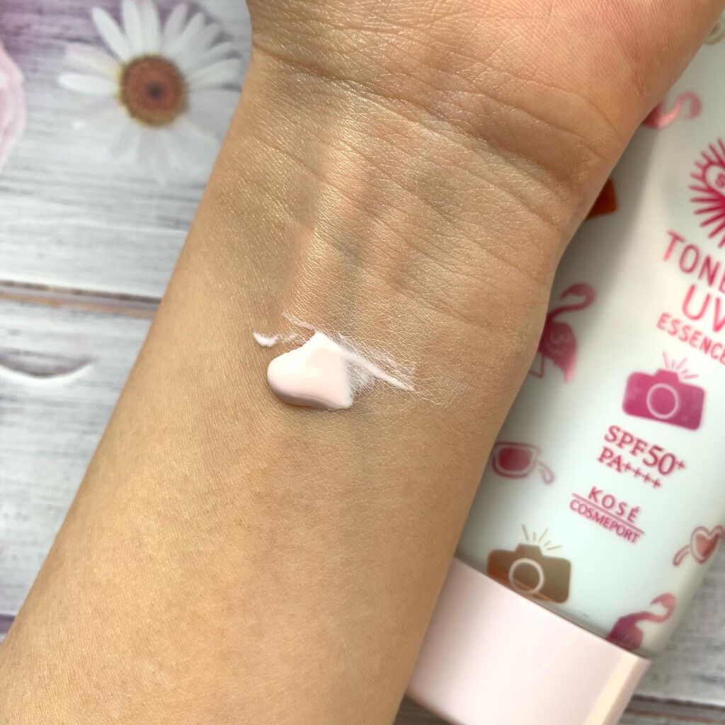 トーンアップUV エッセンス/サンカット®/日焼け止めローションを使ったクチコミ(5枚目)
