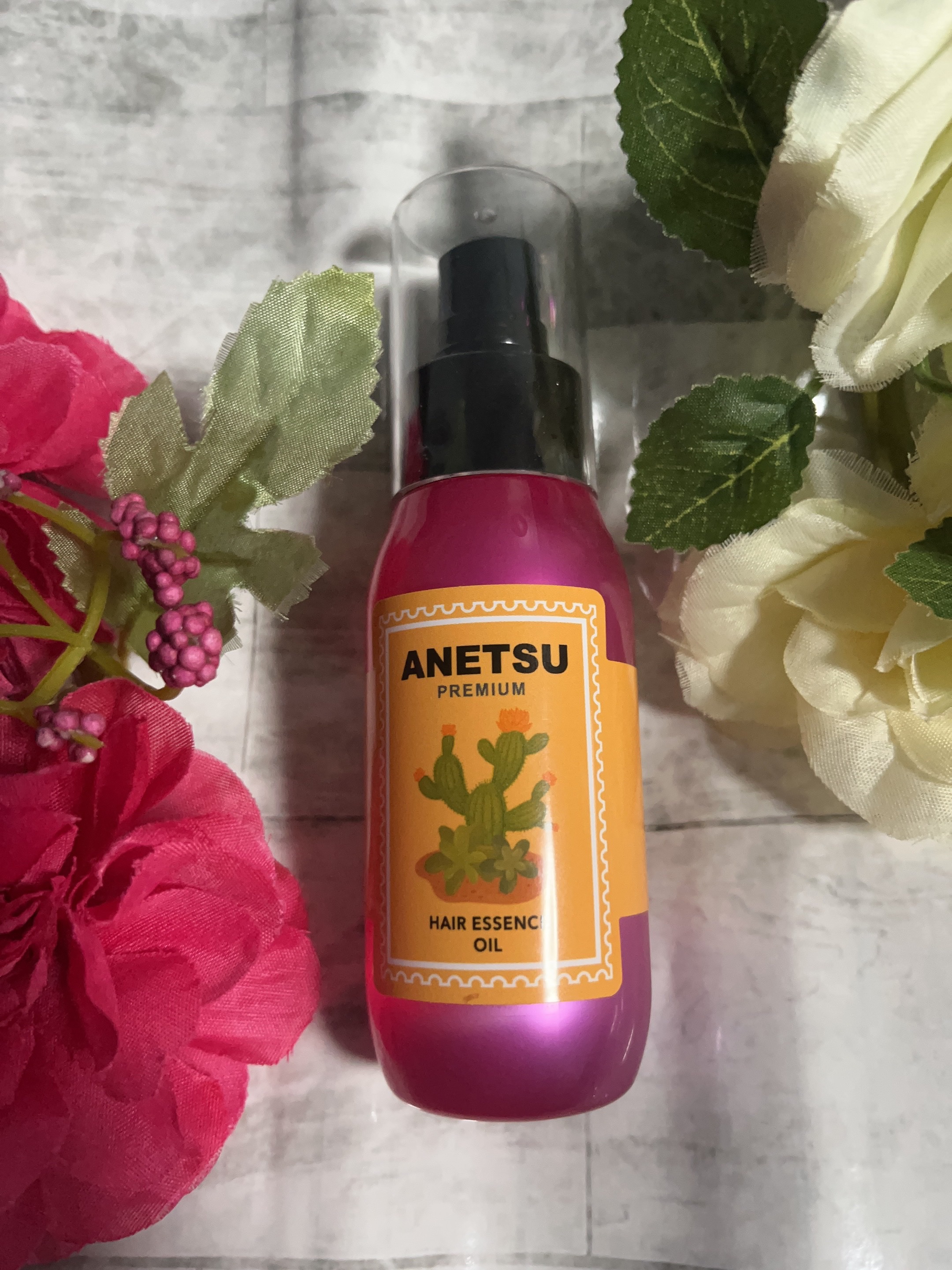 アネツプレミアムヘアエッセンス/ANETSU/ヘアオイルを使ったクチコミ（1枚目）