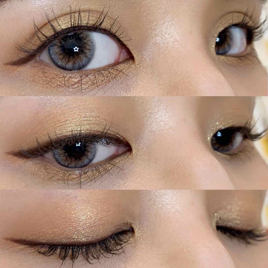 single eye color(mable)/la peau de gem./単色アイシャドウを使ったクチコミ(2枚目)