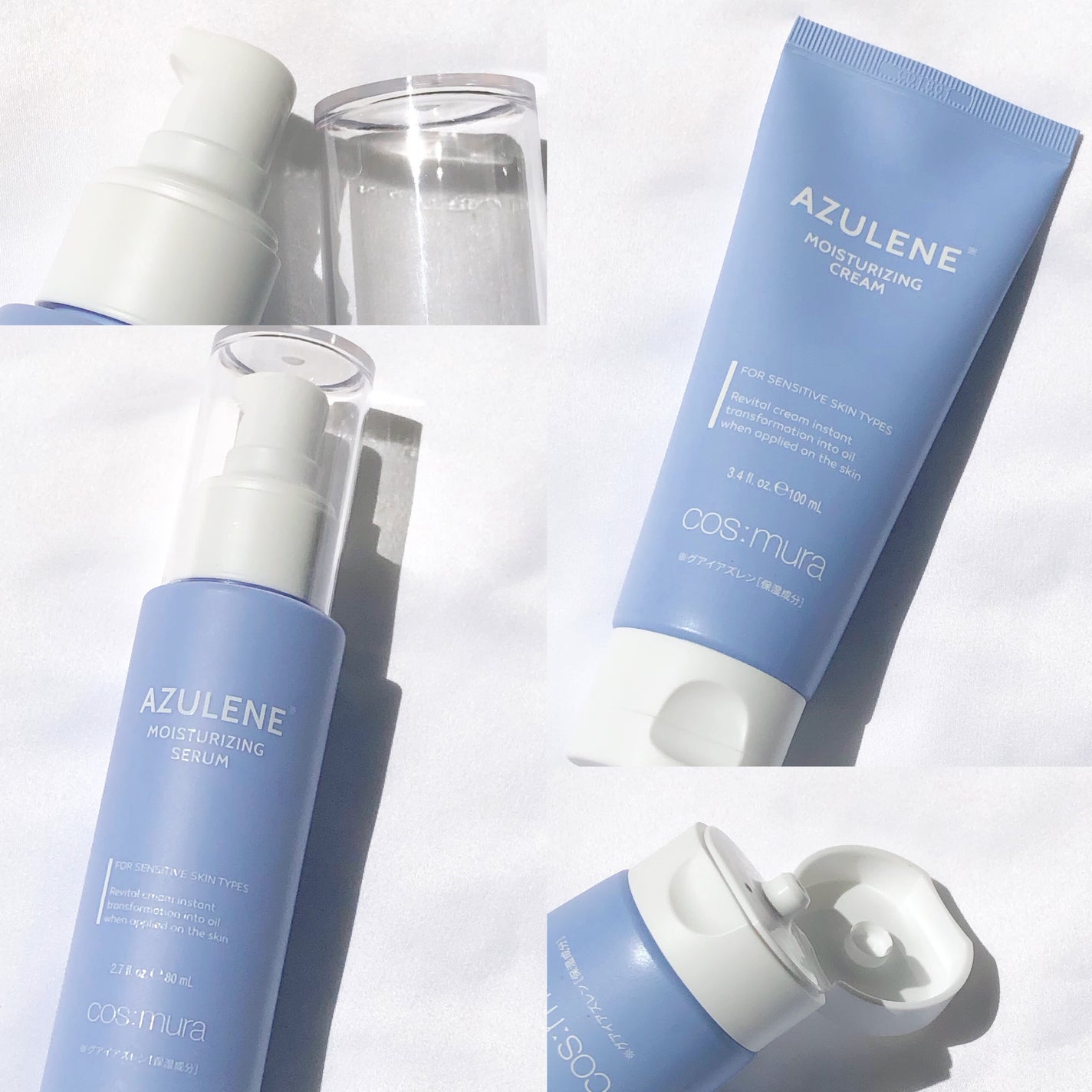 アズレンモイスチャライジングトナー/cos:mura/化粧水を使ったクチコミ(2枚目)