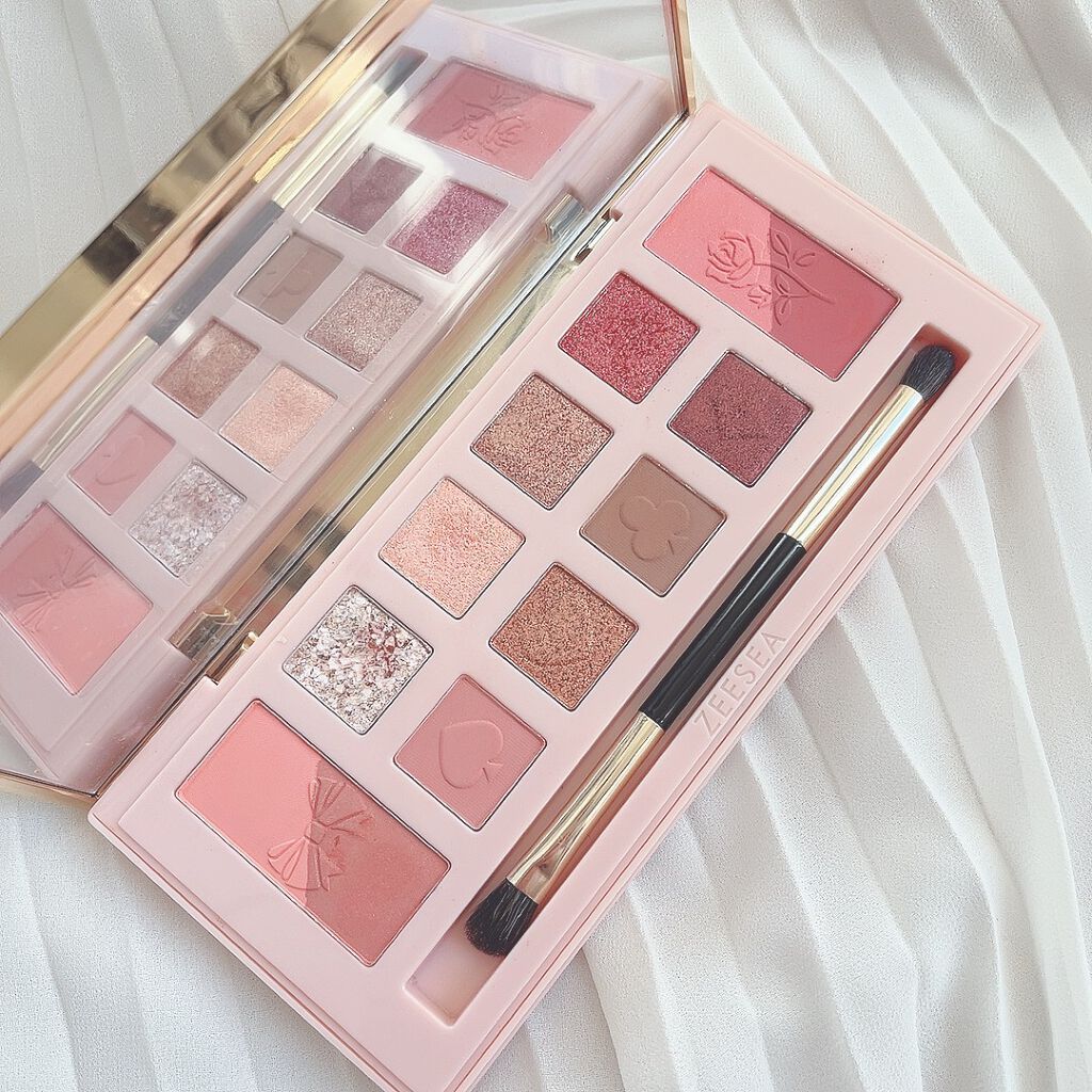 ZEESEA「ファンタジーパーク」12色アイシャドウパレット/ZEESEA/アイシャドウパレットを使ったクチコミ(5枚目)