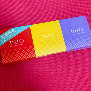 DUO デュオ ザ クレンジングバーム ミニ3種セットのクチコミ「💄大人気クレンジングバームが3種類試せる！✨持ち運び用としても便利👏💄


DUO
ザ　クレン.....」（2枚目）