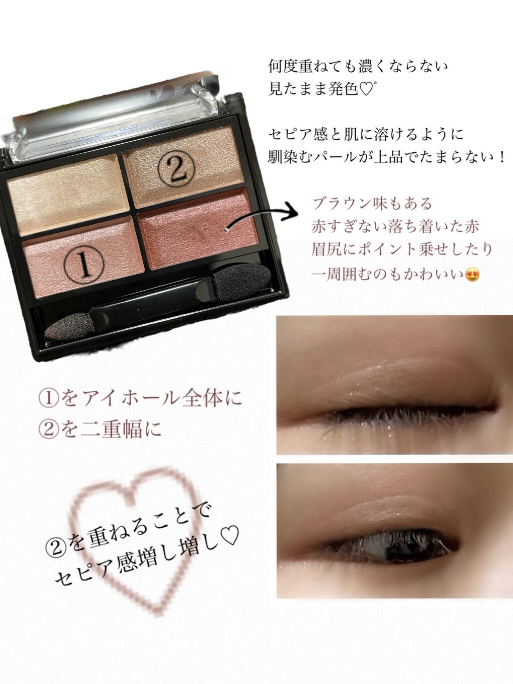 ロイヤルヴィンテージ アイズ/リンメル ロンドン/アイシャドウパレットを使ったクチコミ（2枚目）