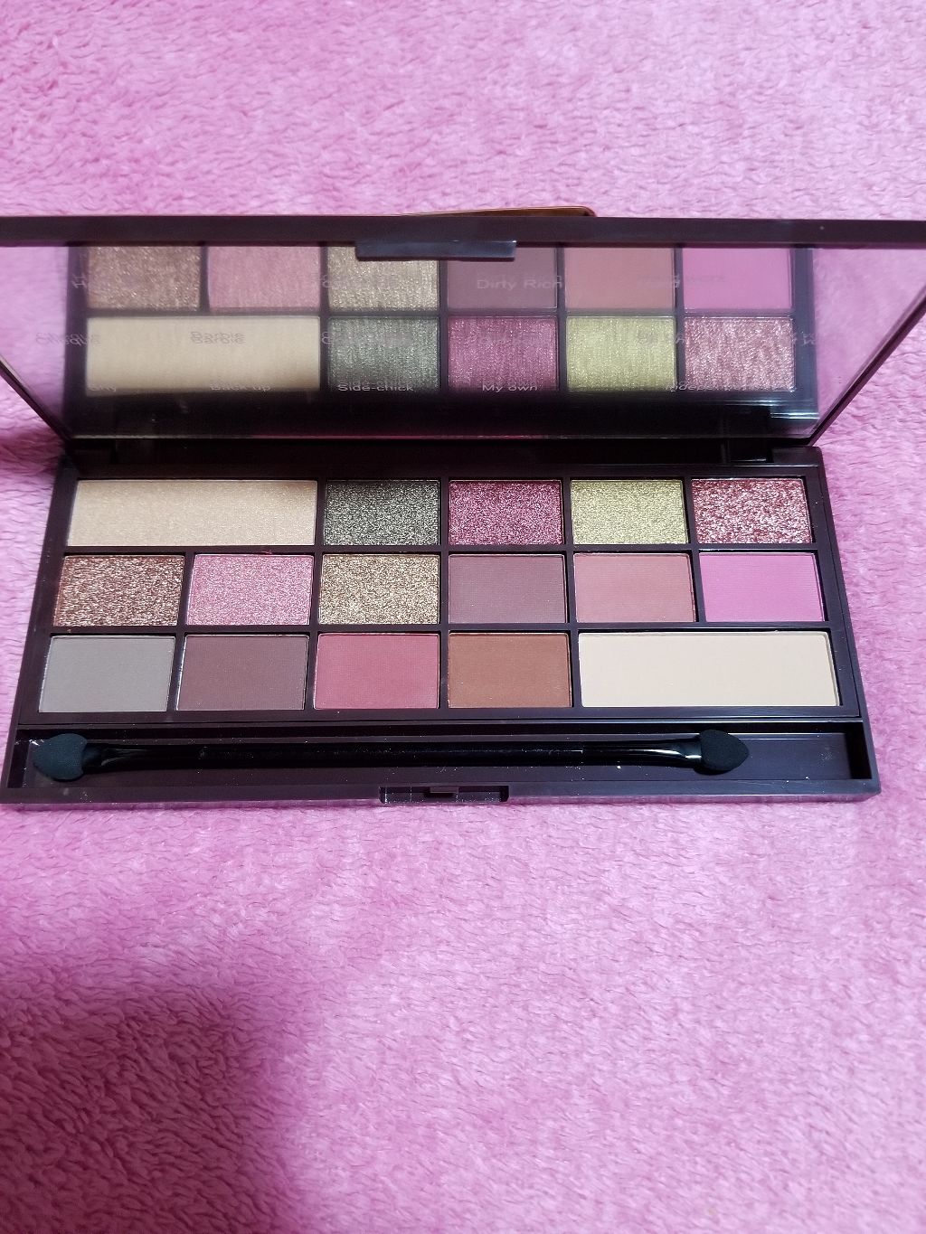 アイラブチョコレート/MAKEUP REVOLUTION/アイシャドウパレットを使ったクチコミ（2枚目）