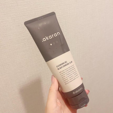 ブラックジェルクレンジング/.akaran/クレンジングジェルを使ったクチコミ(1枚目)