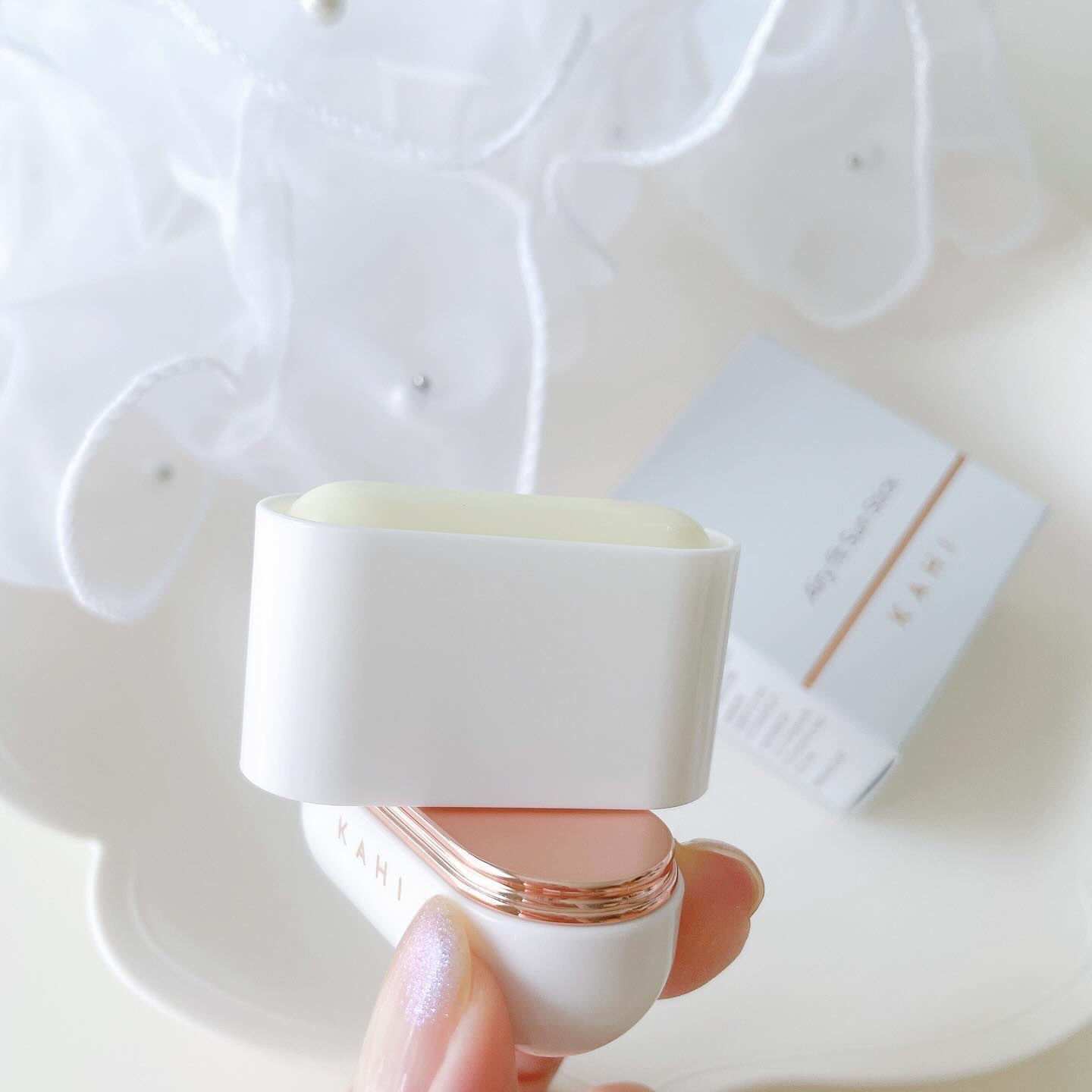 エアリーフィットサンスティック/KAHI/日焼け止めスティックを使ったクチコミ（3枚目）