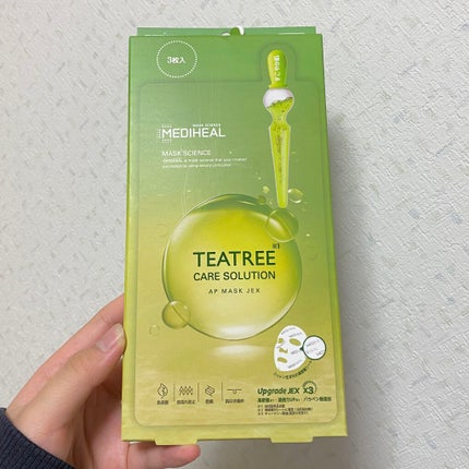 ティーツリーケアソリューション アンプルマスクJEX/MEDIHEAL/シートマスク・パックを使ったクチコミ(1枚目)