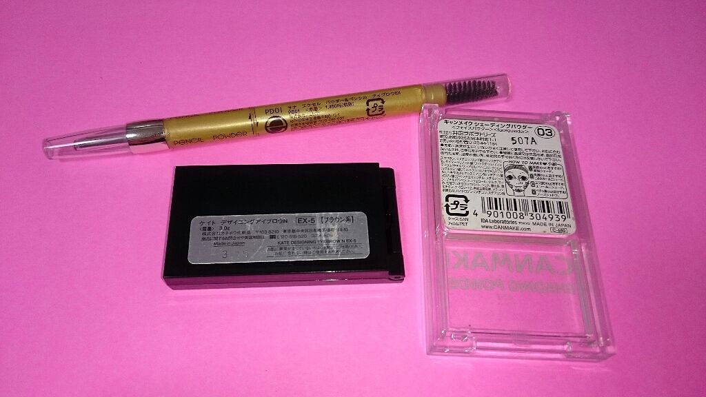 パウダー&ペンシル アイブロウEX/excel/アイブロウペンシルを使ったクチコミ(3枚目)