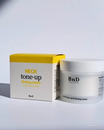 BnD ネックアイロン トーンアップ クリーム/BnD/ネック・デコルテケアを使ったクチコミ(1枚目)