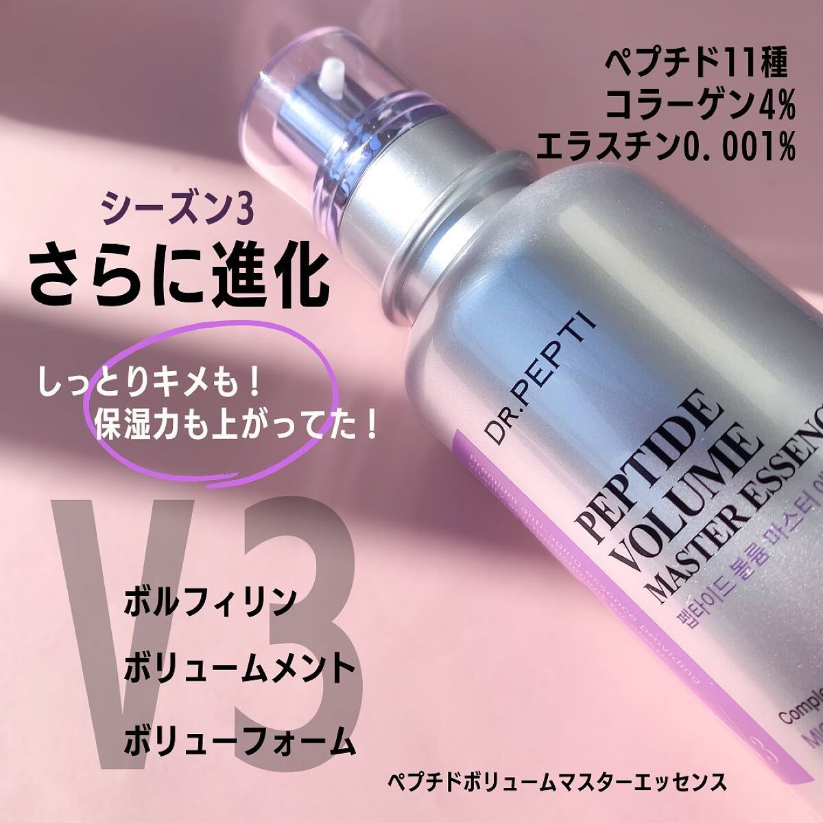 ペプチド ボリューム マスター エッセンス/DR.PEPTI/美容液を使ったクチコミ(2枚目)