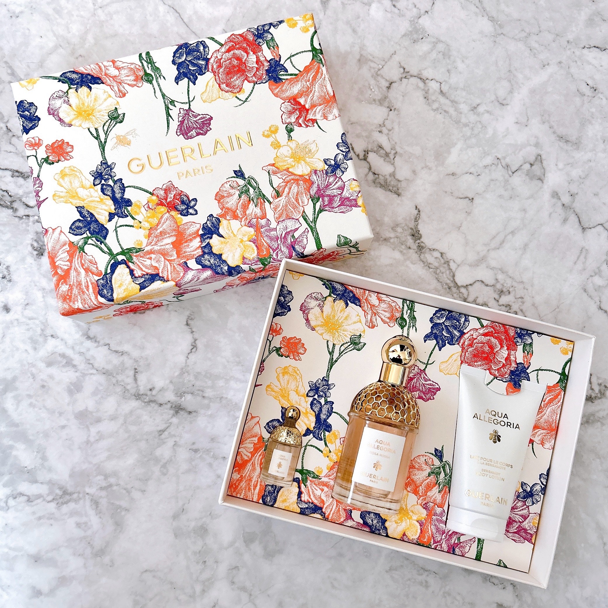 ゲランGUEILAIN アクアアレゴリア ローズロッサコフレ 試してみた】アクア アレゴリア ローザ ロッサ コフレ​ GUERLAIN