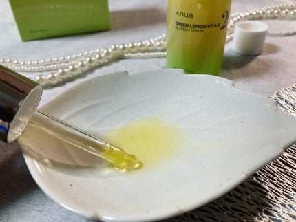グリーンレモン ピュアビタC セラム/Anua/美容液を使ったクチコミ(4枚目)