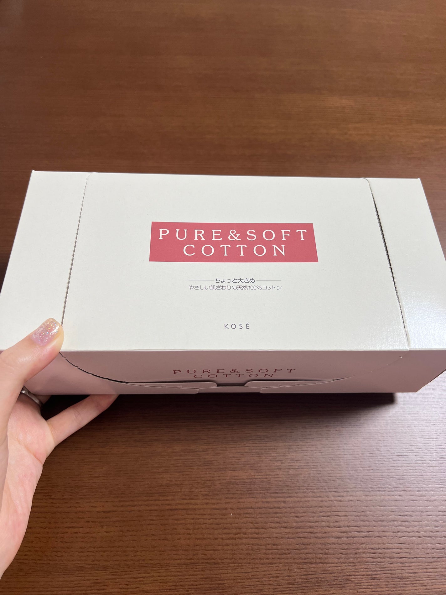 ピュア&ソフトコットン/コーセー/コットンを使ったクチコミ(1枚目)