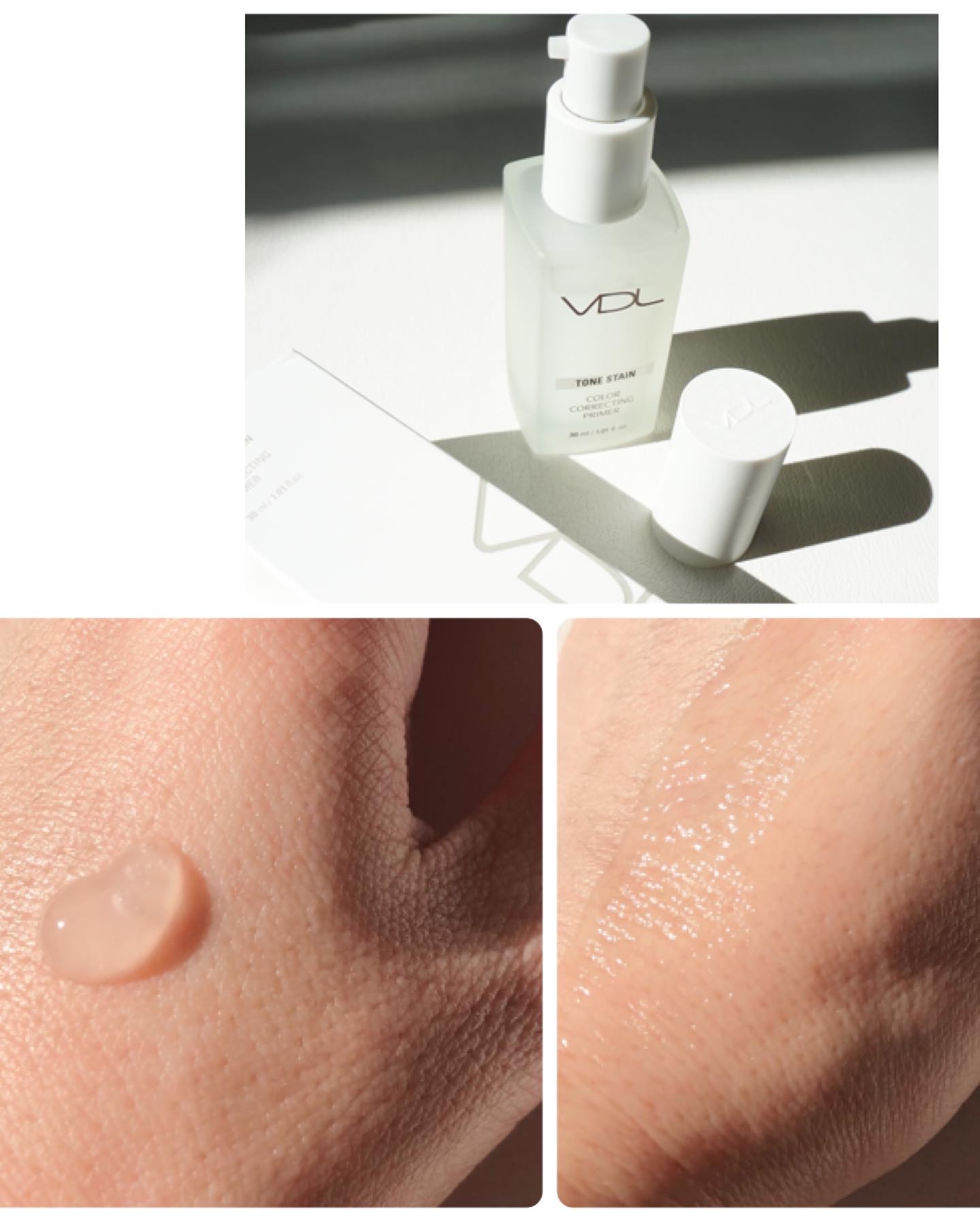 トーンステインカラーコレクティングプライマー/VDL/化粧下地を使ったクチコミ（3枚目）
