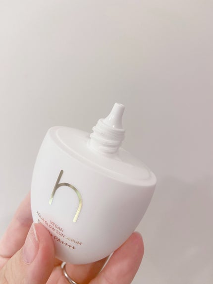 ヴィーガンアクアグロウサンセラム/HAMEL/日焼け止めローションを使ったクチコミ(4枚目)