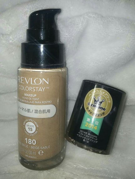 カラーステイ メイクアップ/REVLON/リキッドファンデーションを使ったクチコミ(1枚目)