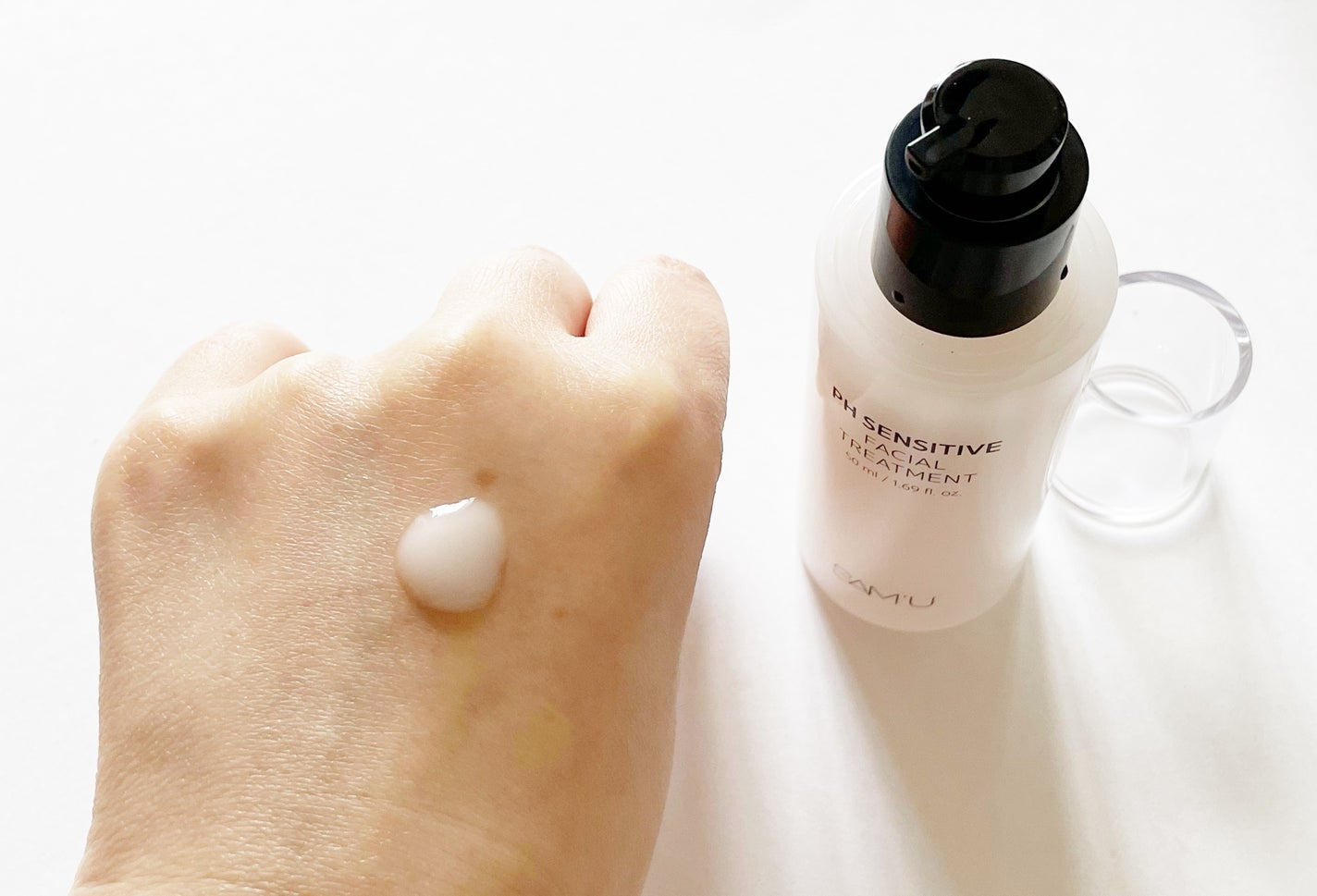 サミュ PHセンシティブフェイシャルトリートメント/SAM'U/美容液を使ったクチコミ(3枚目)