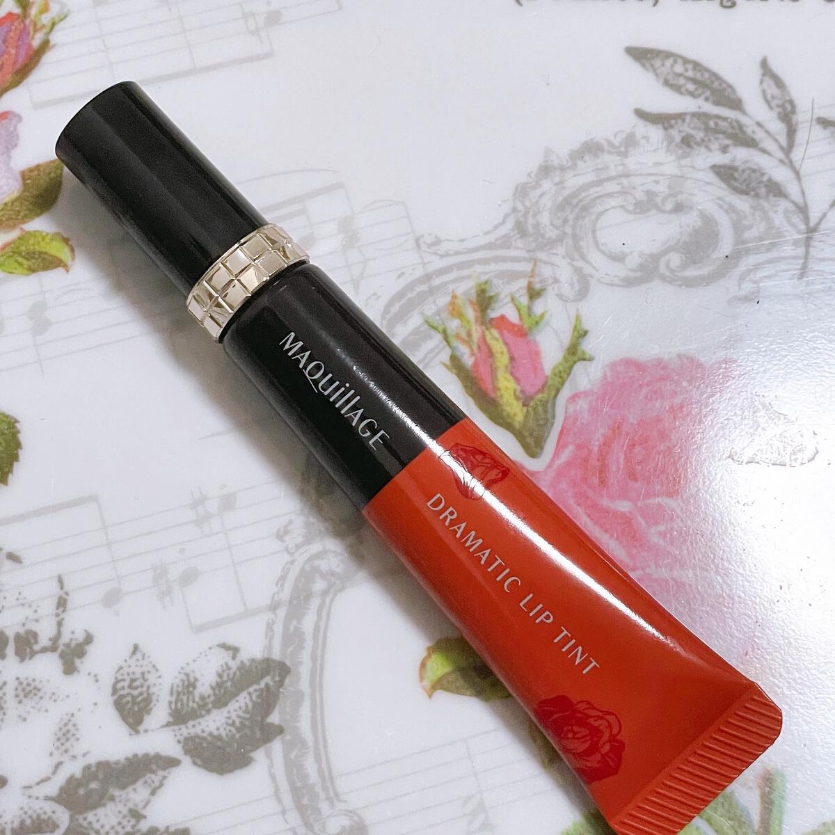 ドラマティックリップティント/マキアージュ/リップティントを使ったクチコミ(1枚目)