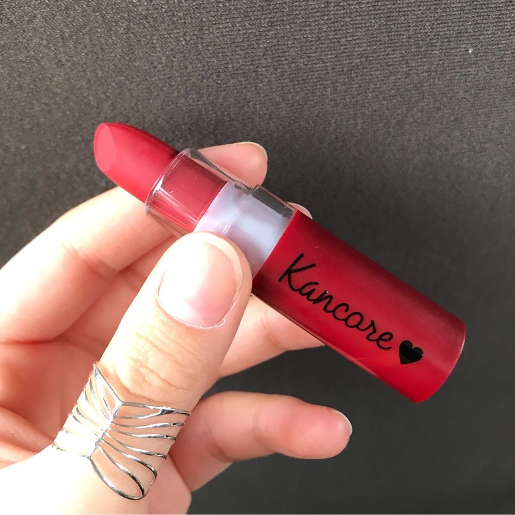 カンコレ マットリップスティック/DAISO/口紅を使ったクチコミ(2枚目)