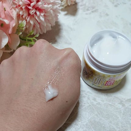 金のプラセンタもっちり白肌濃クリーム/ホワイトラベル/フェイスクリームを使ったクチコミ(9枚目)