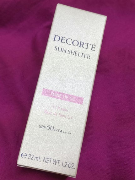 サンシェルター トーンアップCC/DECORTÉ/CCクリームを使ったクチコミ(1枚目)