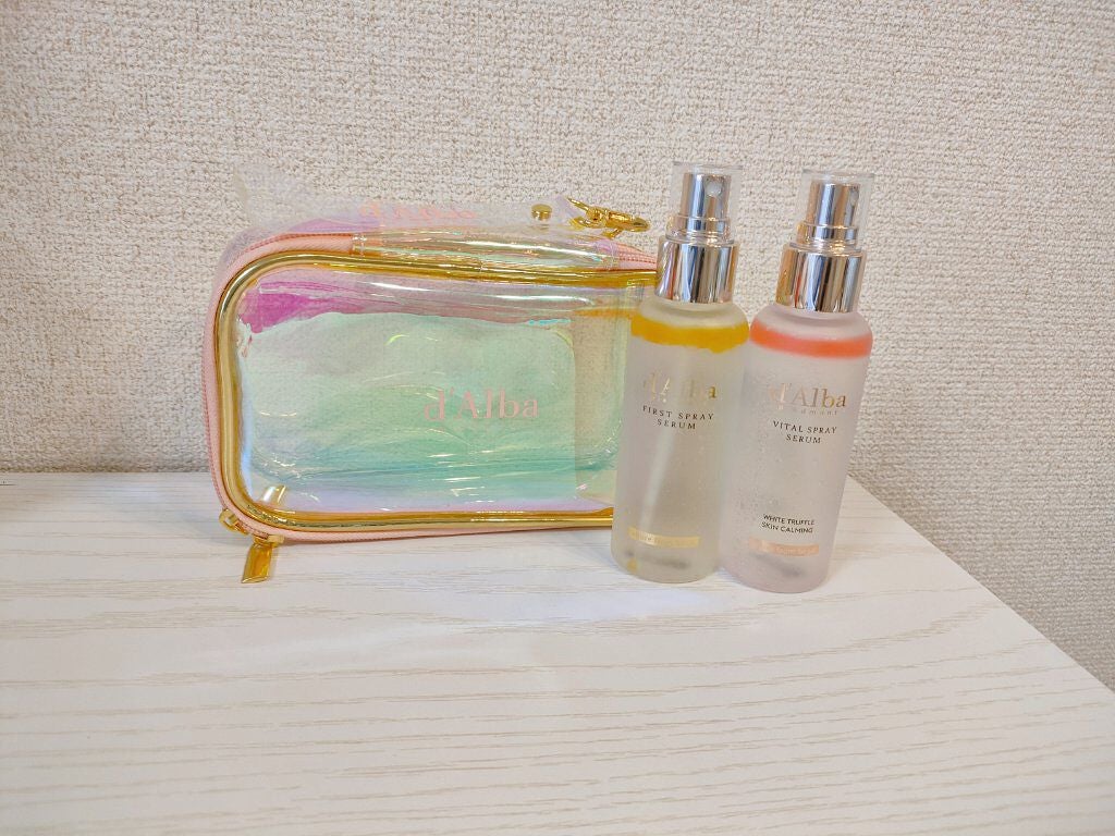 ダルバ ホワイトトリュフファーストスプレーセラム/ダルバ/ミスト状化粧水を使ったクチコミ(3枚目)