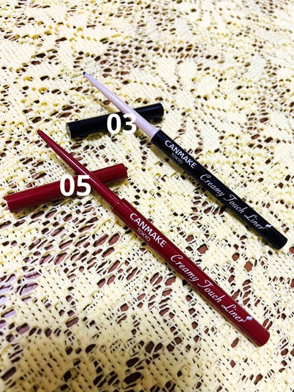 クリーミータッチライナー/キャンメイク/ジェルアイライナーを使ったクチコミ(2枚目)