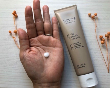 エアリースムースヘアミルク/エトヴォス/ヘアミルクを使ったクチコミ(3枚目)