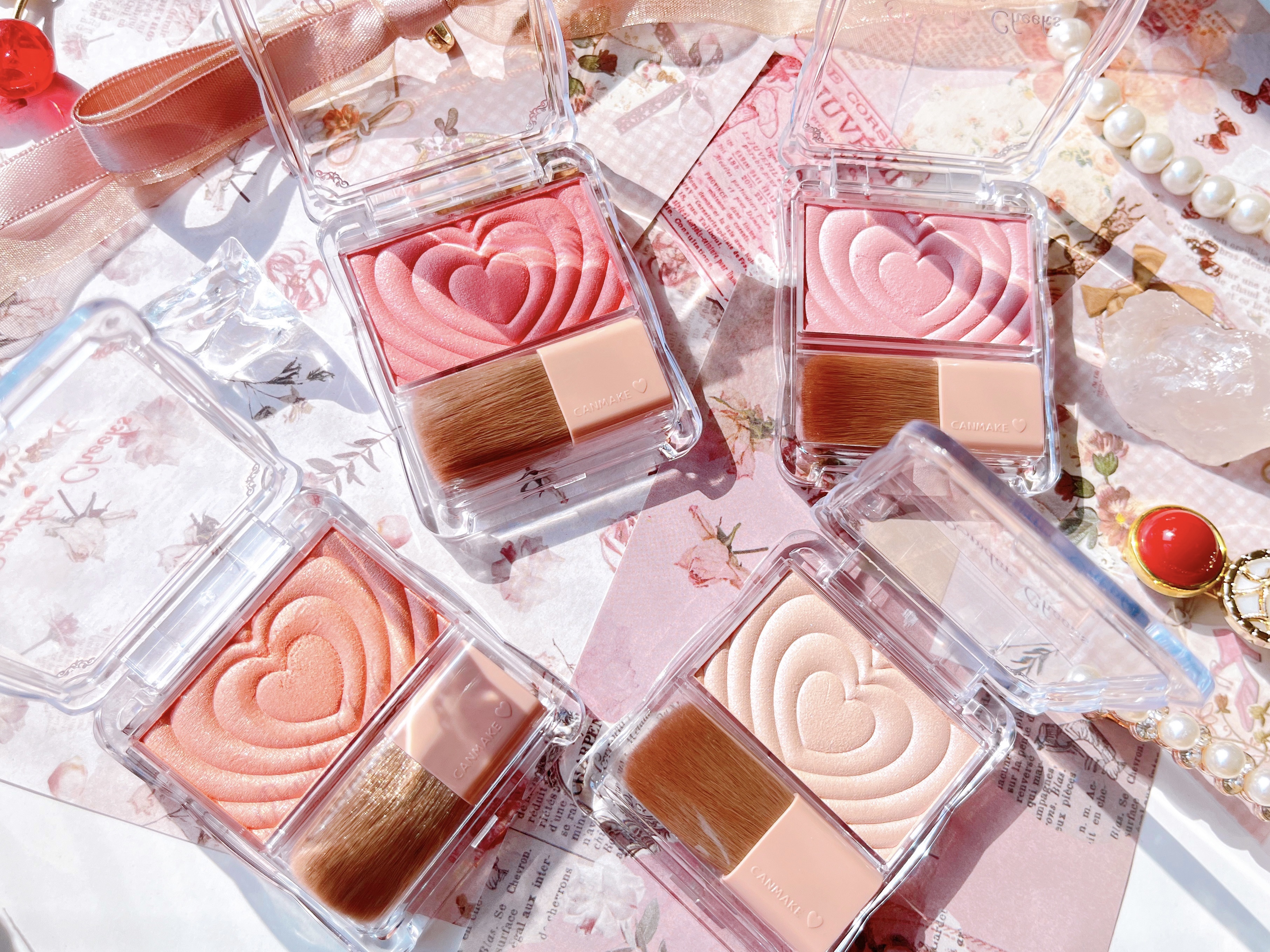 パウダーチークス/キャンメイク/パウダーチークを使ったクチコミ（1枚目）