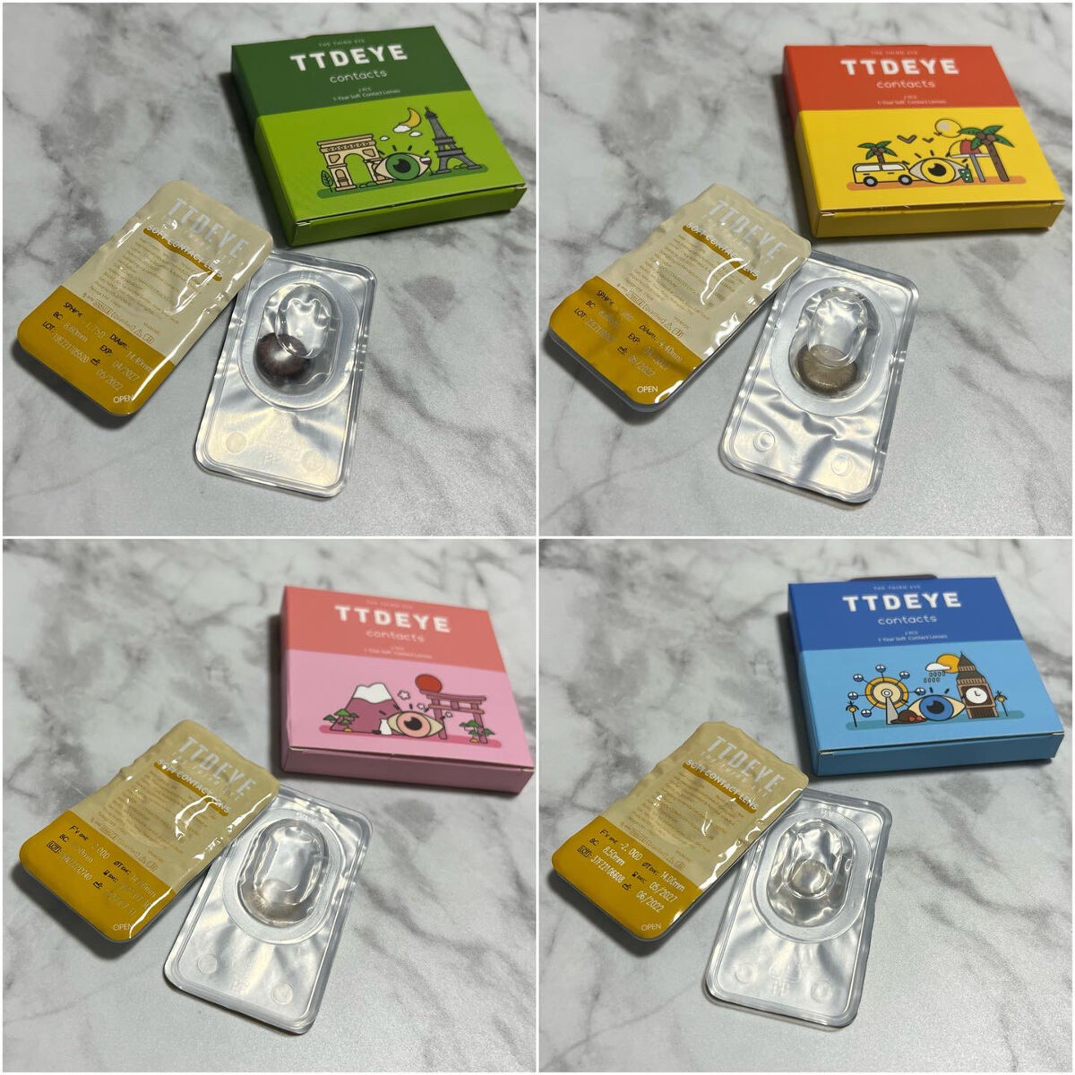 Real Caramel /TTDeye/カラーコンタクトレンズを使ったクチコミ（3枚目）