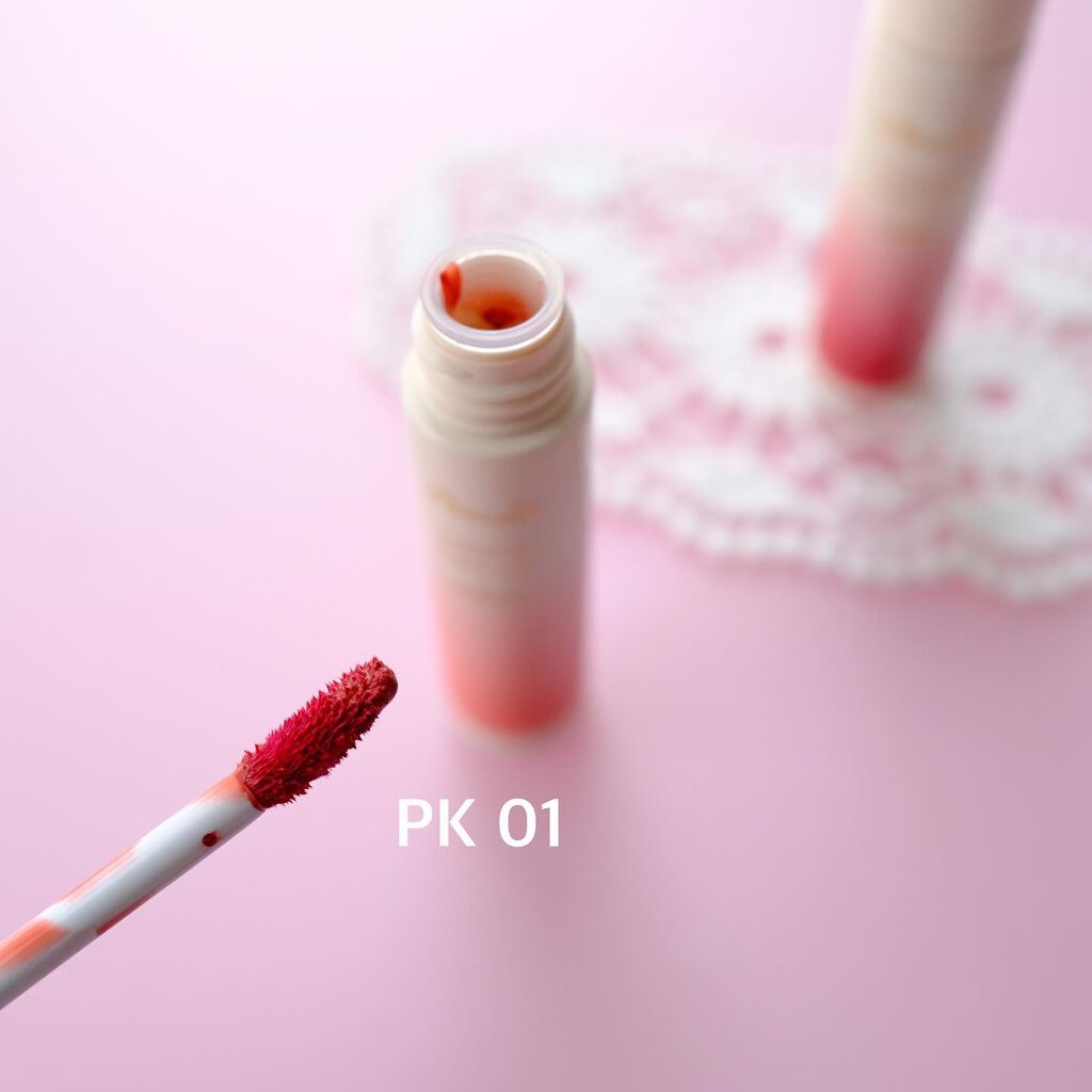 リキッドティントリップ/パラドゥ/リップティントを使ったクチコミ（2枚目）