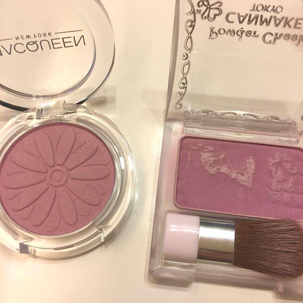 デイジー ポップ ブラッシャー/MACQUEEN NEWYORK/パウダーチークを使ったクチコミ（1枚目）