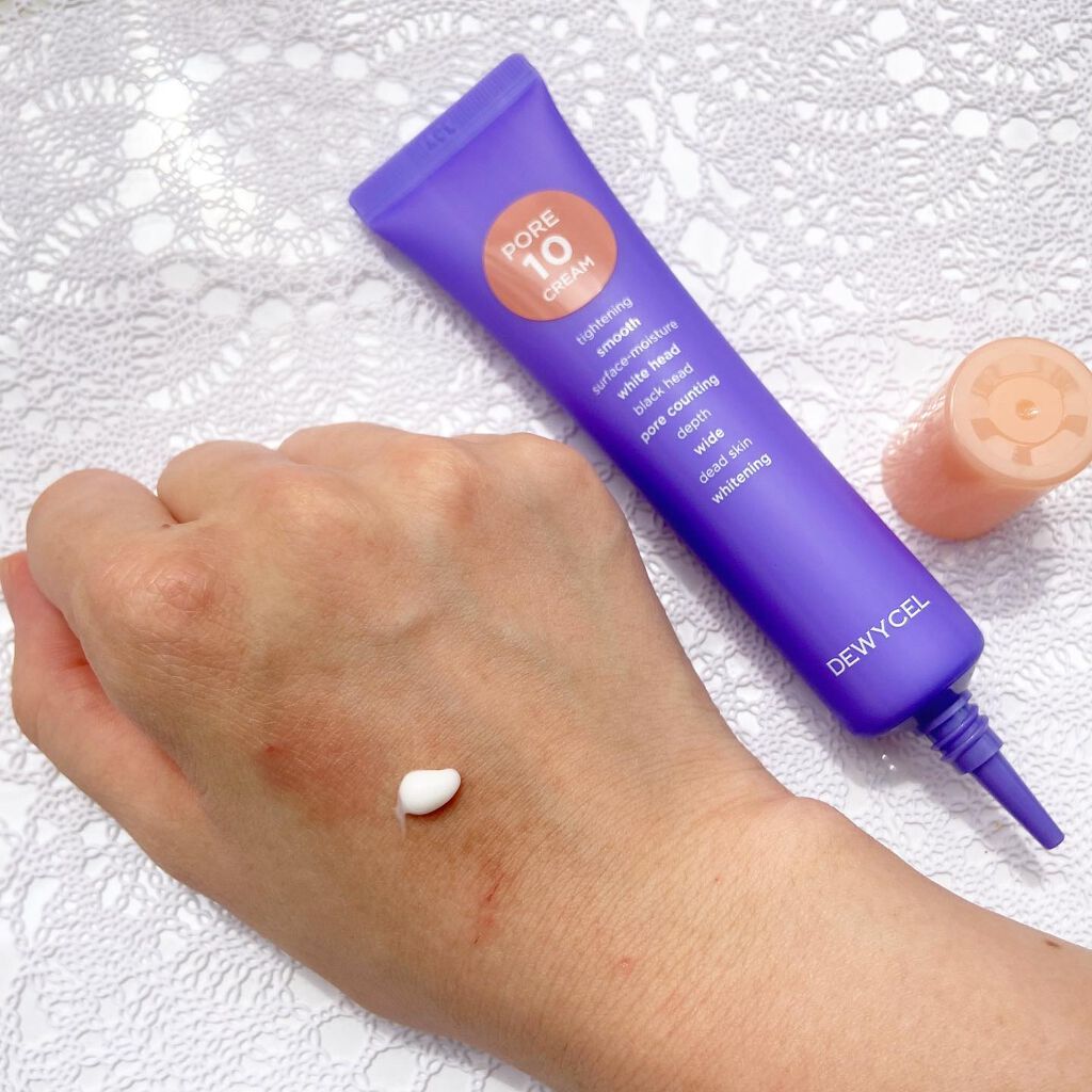 ポアーテンクリーム/DEWYCEL/化粧下地を使ったクチコミ（1枚目）