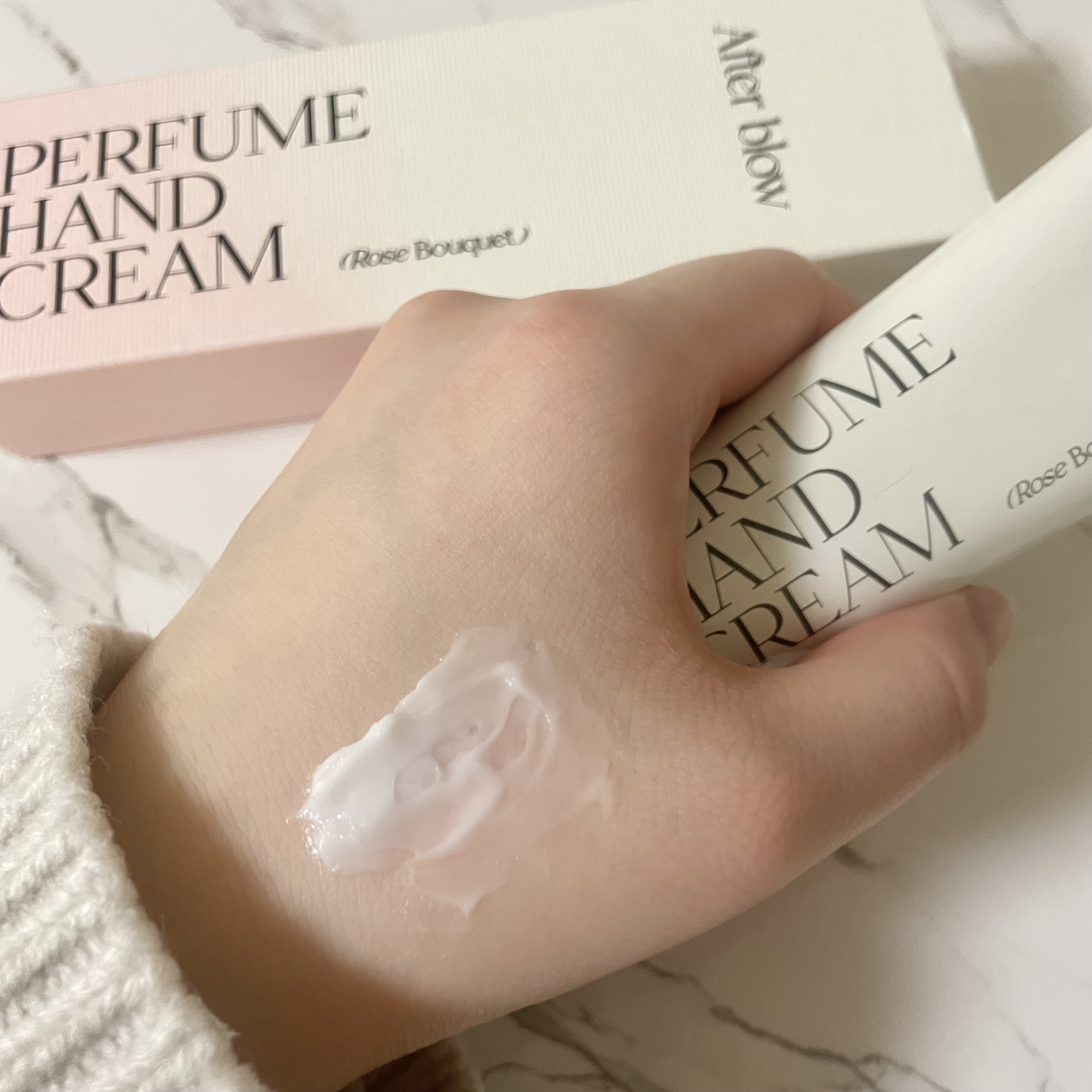  パフューム ハンドクリーム ローズブーケ/After blow/ハンドクリームを使ったクチコミ（3枚目）