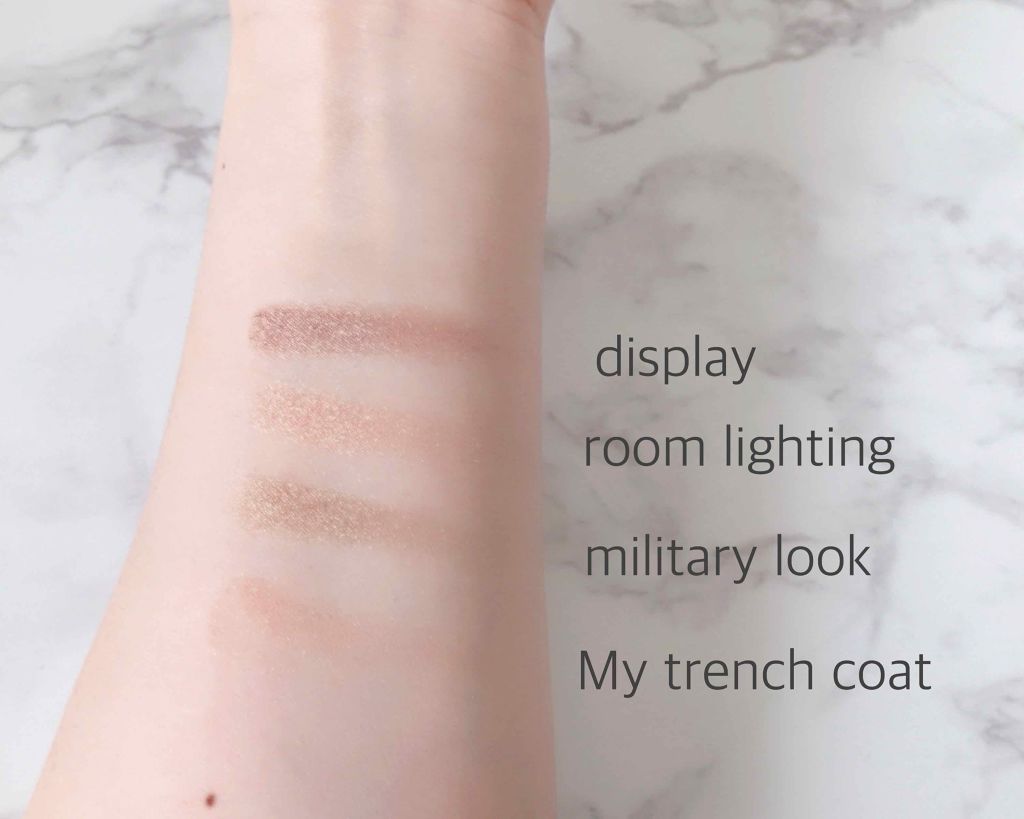 プレイカラーアイパレット トレンチコートショールーム/ETUDE/アイシャドウパレットを使ったクチコミ（3枚目）