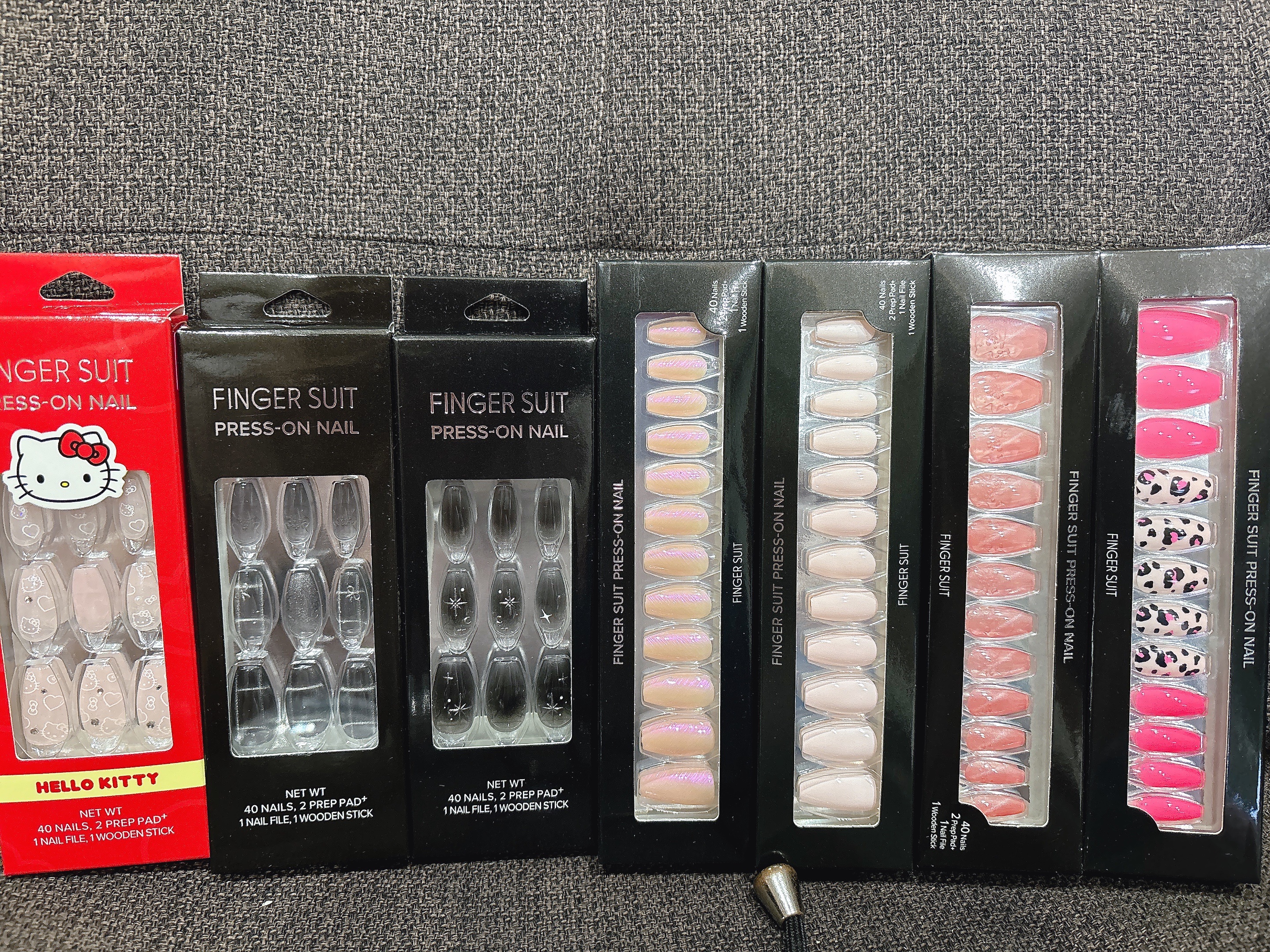 ネイルチップ(シールタイプ) Preppie/FINGER SUIT/ネイルチップ・パーツを使ったクチコミ（1枚目）