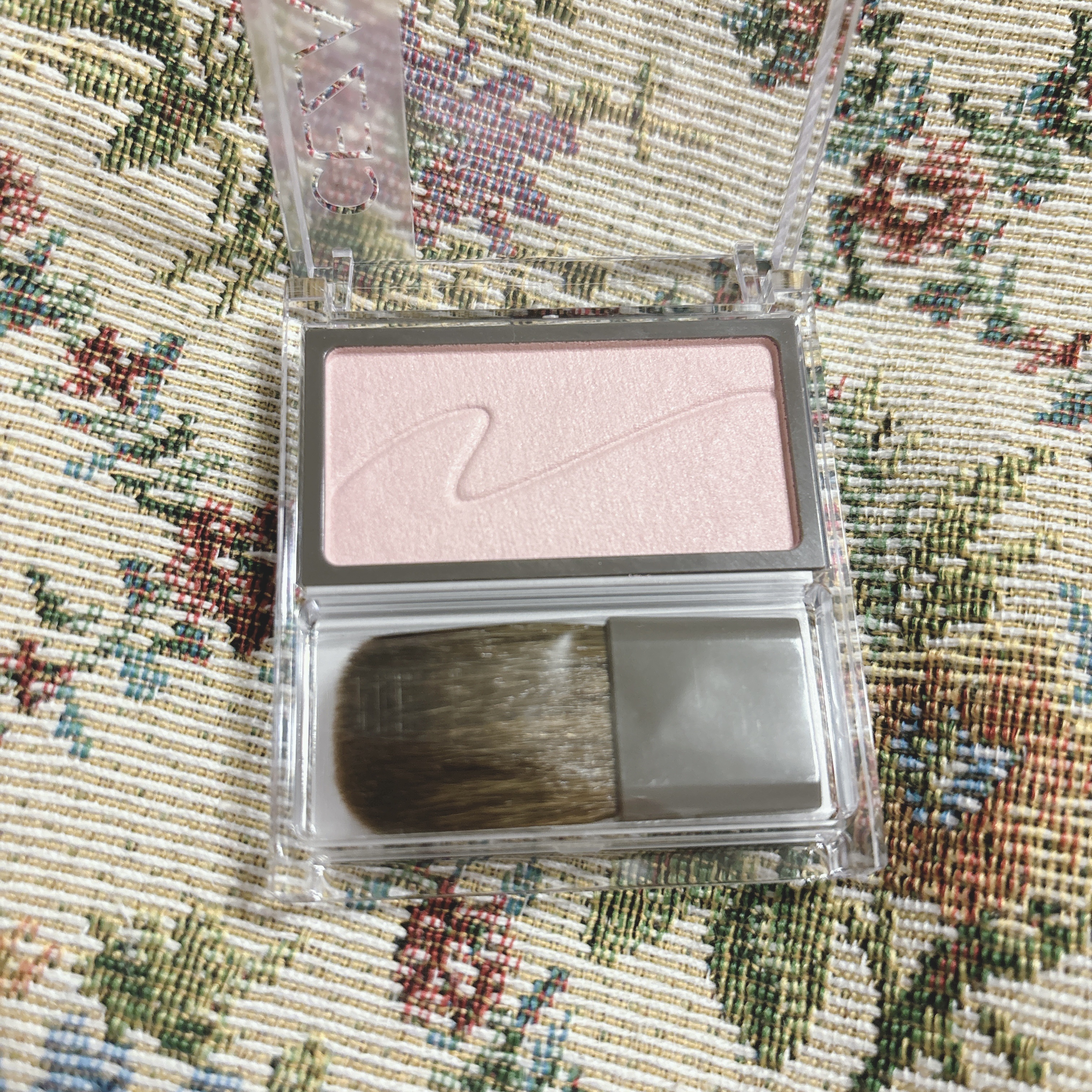 チークブラッシュ/CEZANNE/パウダーチークを使ったクチコミ（3枚目）