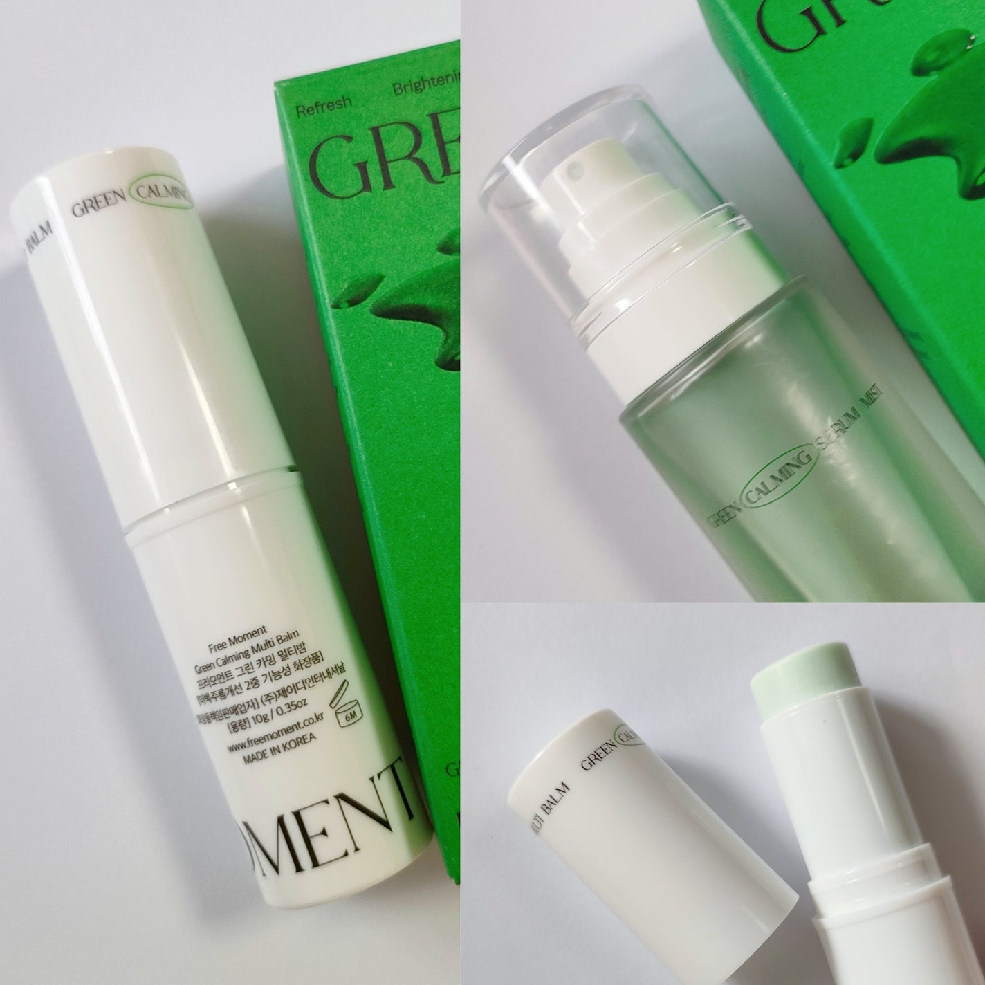 グリーンカーミングセラムミスト/Free Moment /ミスト状化粧水を使ったクチコミ(6枚目)