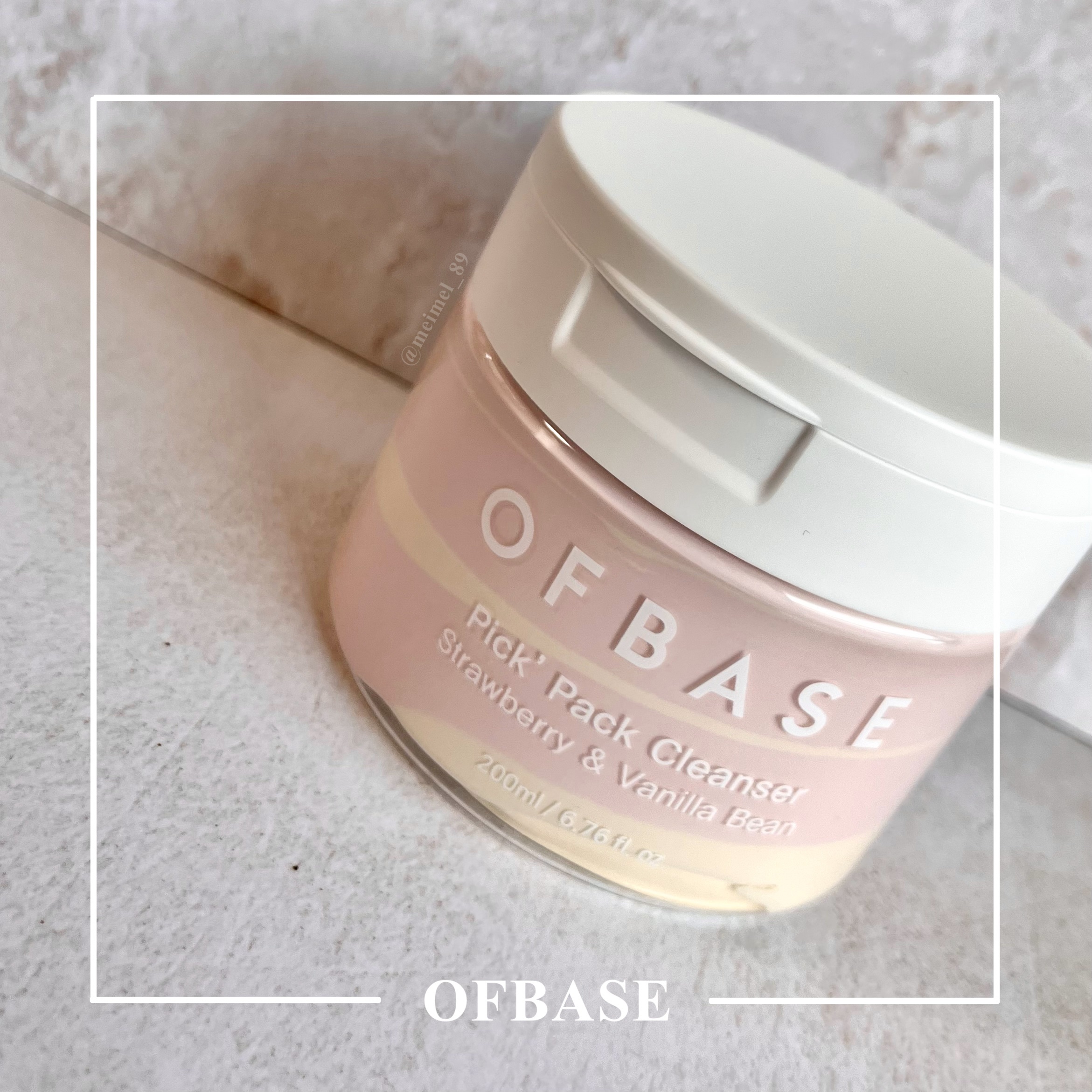 ピックパッククレンザー イチゴ&バニラビーン/OFBASE/洗い流すパック・マスクを使ったクチコミ（1枚目）