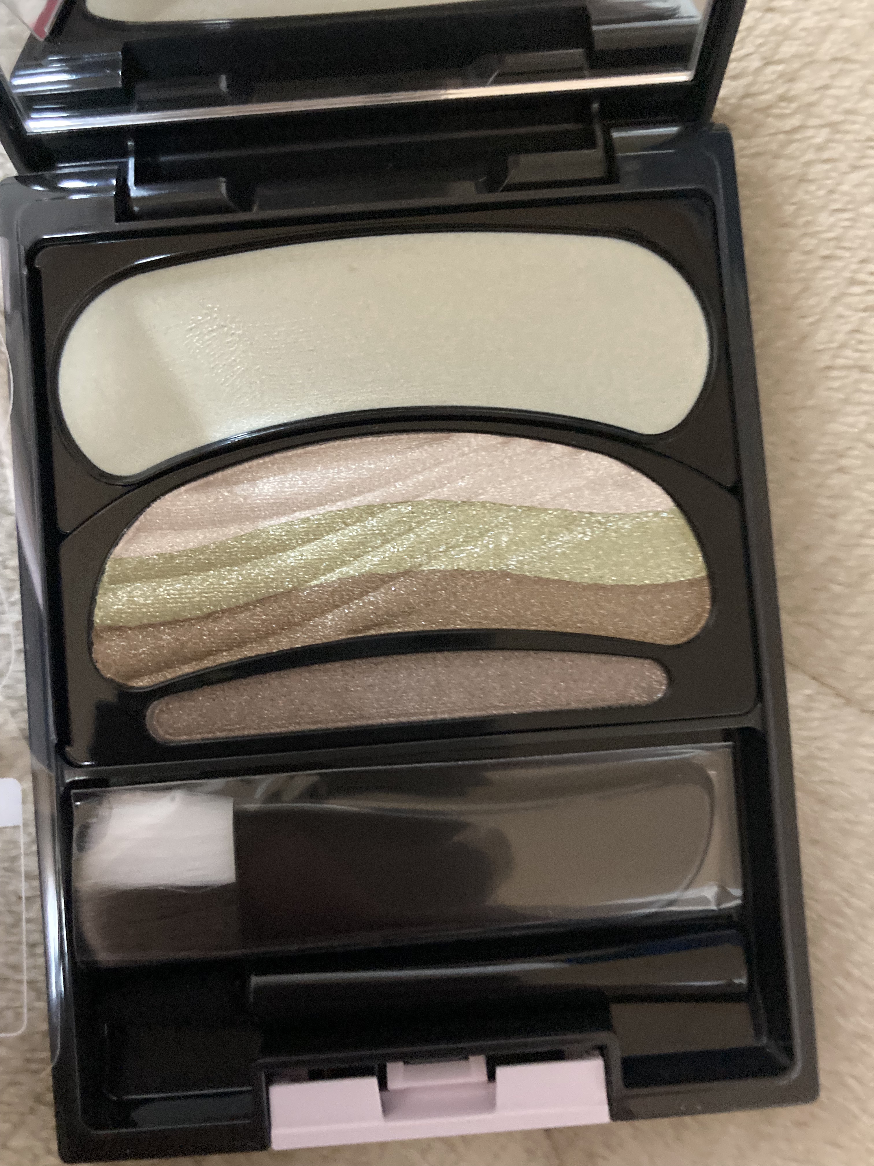 ブラシひと塗りシャドウN/オーブ/アイシャドウパレットを使ったクチコミ（3枚目）