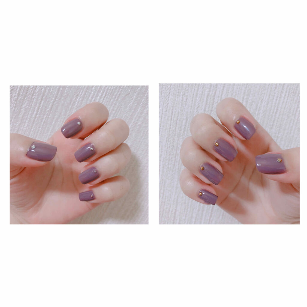 ネイルシール/DAISO/ネイルシールを使ったクチコミ（2枚目）