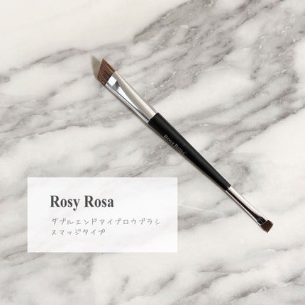 ダブルエンドアイブロウブラシ スマッジタイプ/ロージーローザ/メイクブラシを使ったクチコミ(2枚目)
